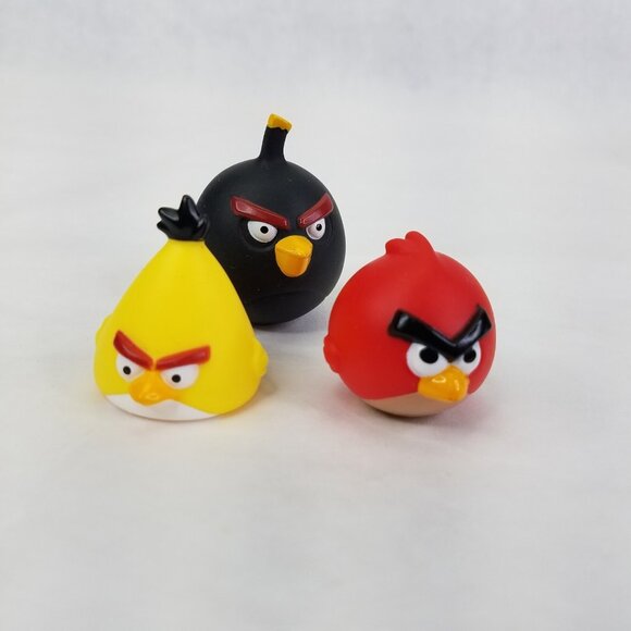 Angry Birds - Knock On Wood Game - 3-D Stackable Plastic Spring-loaded Launcher - Picture 7 of 9